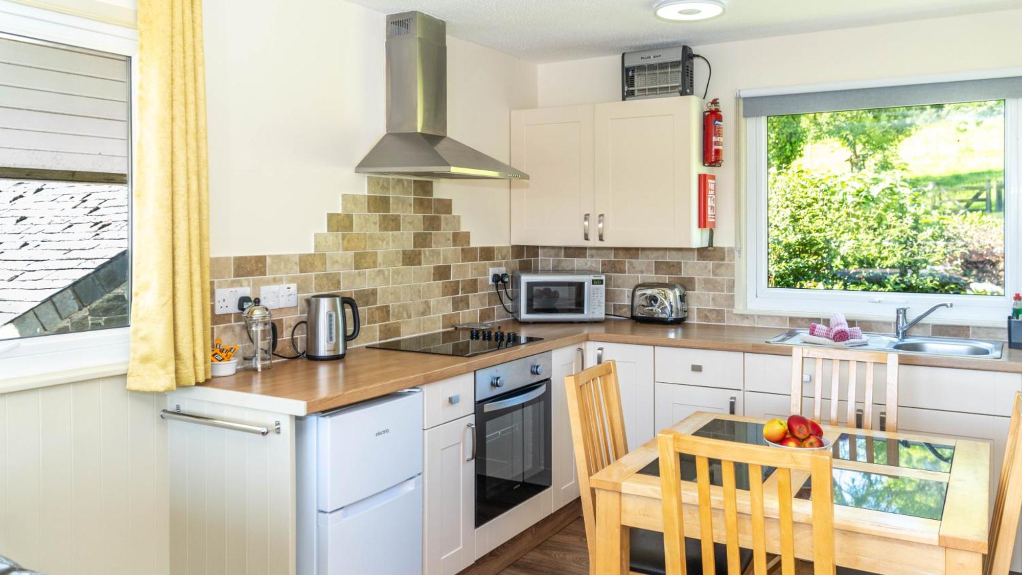 Ta Mill Cottages & Lodges - Meadowview Chalet 1 Launceston Exteriör bild